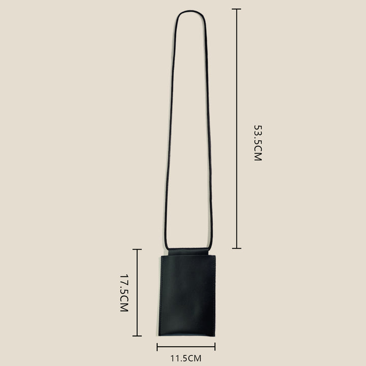 Leather Crossbody Card Holder Stornfield