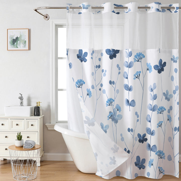 Artistic Floral Shower Curtain Stornfield