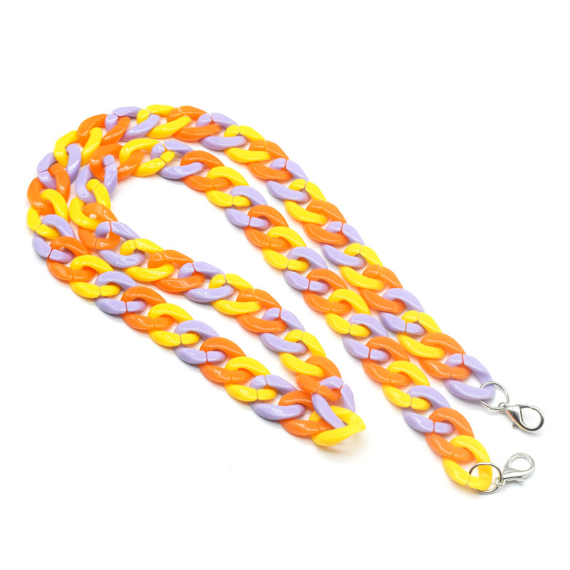 Bold Color Block Eyewear Chain Stornfield