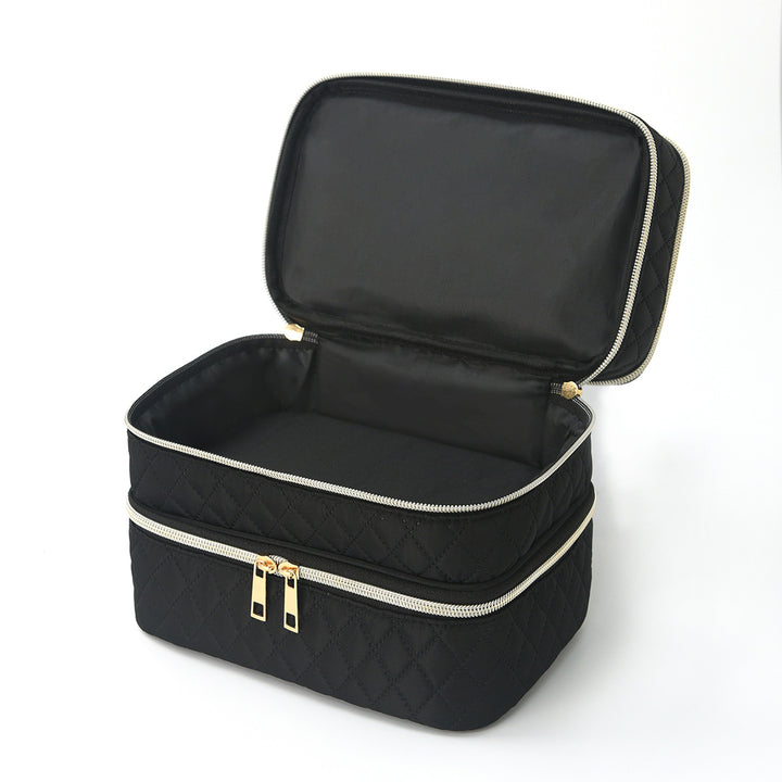 Cosmetic organizer bag with multiple compartments Stornfield