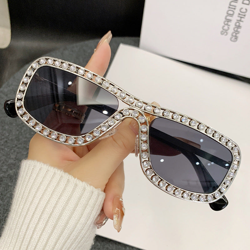 Ladies Glamorous Sunglasses with Sparkling Crystal Accents Stornfield