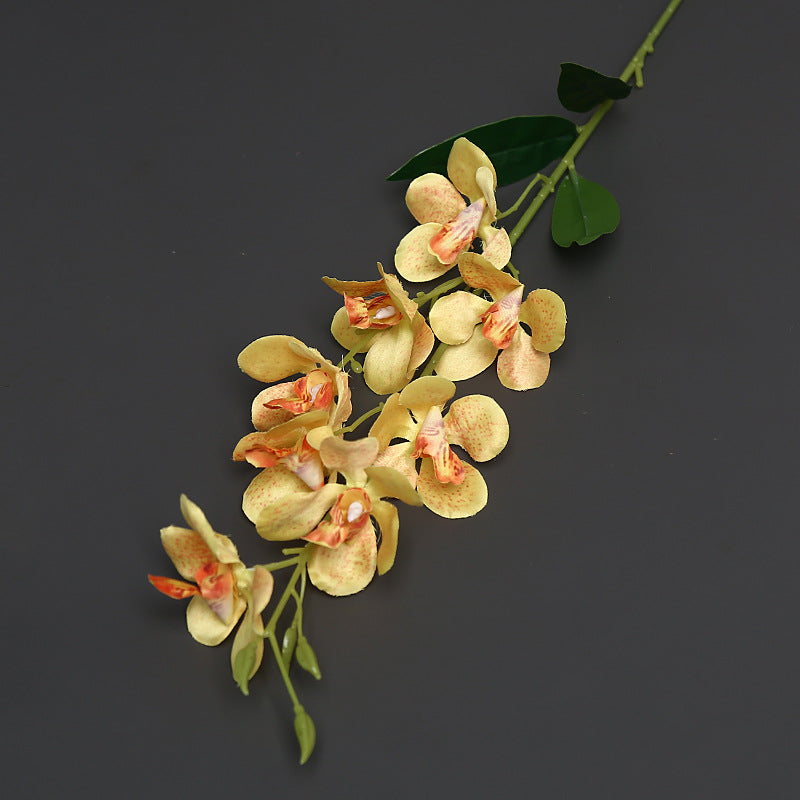Elegant Faux Orchid Stem for Home Decor Display