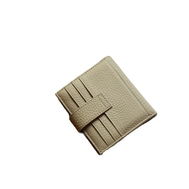 Compact Leather Coin Wallet
