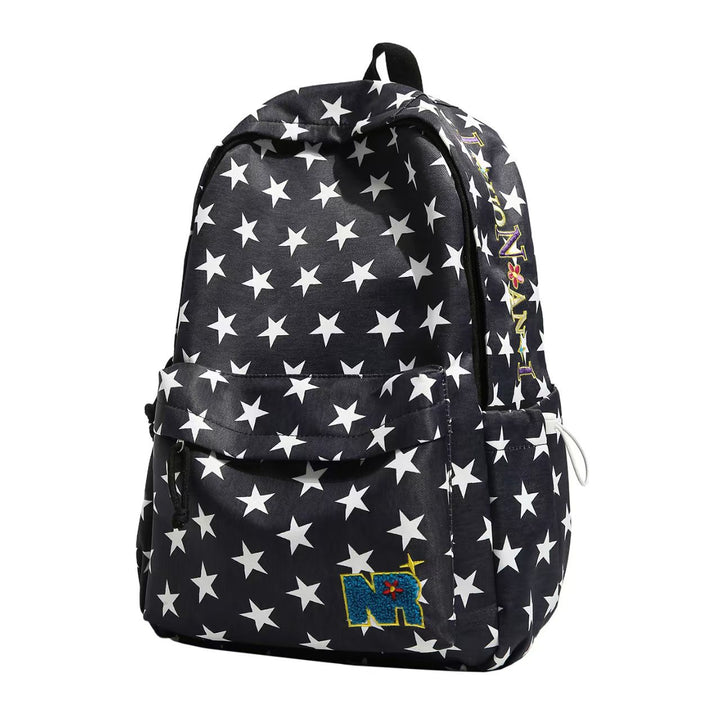 Star-Patterned Casual Backpack Stornfield