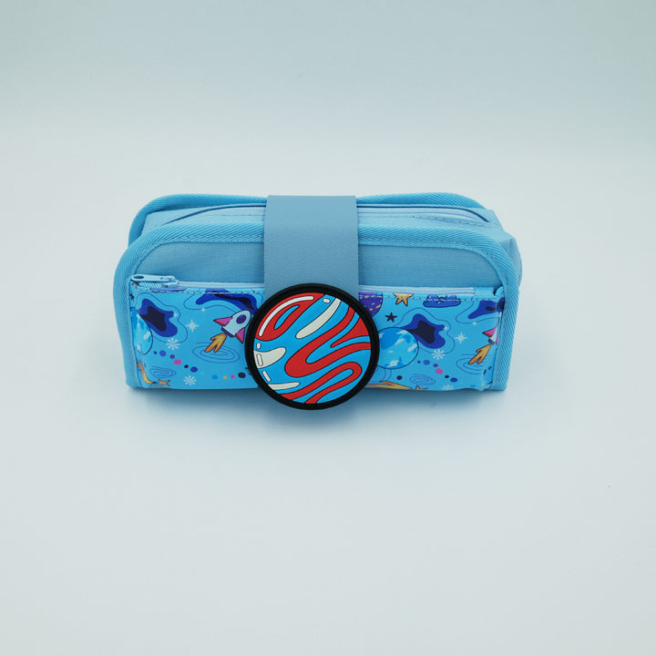 Fun Design Multi-Zipper Pencil Case