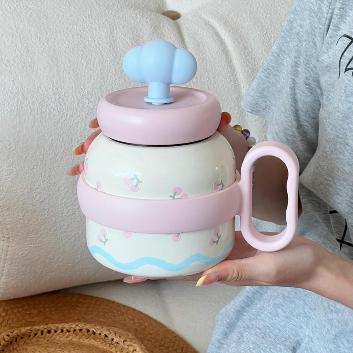 Women's creative drinking bottle with playful design Stornfield