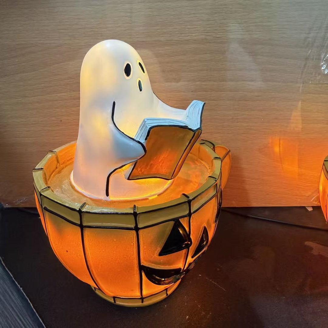 Decorative Halloween Ghost Reading Lamp Stornfield