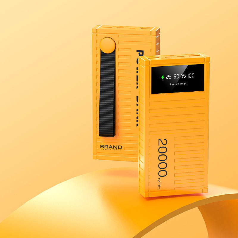 High-performance power bank with digital charge level display Stornfield