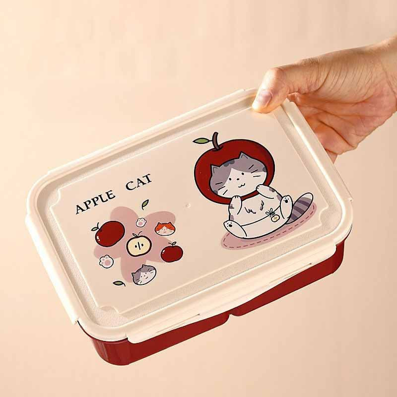 Creative Cat-Themed Food Storage Container