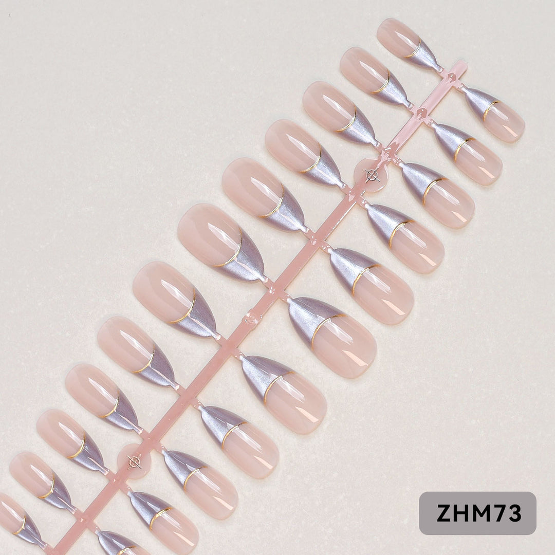 Elegant Press-On Nail Set Stornfield