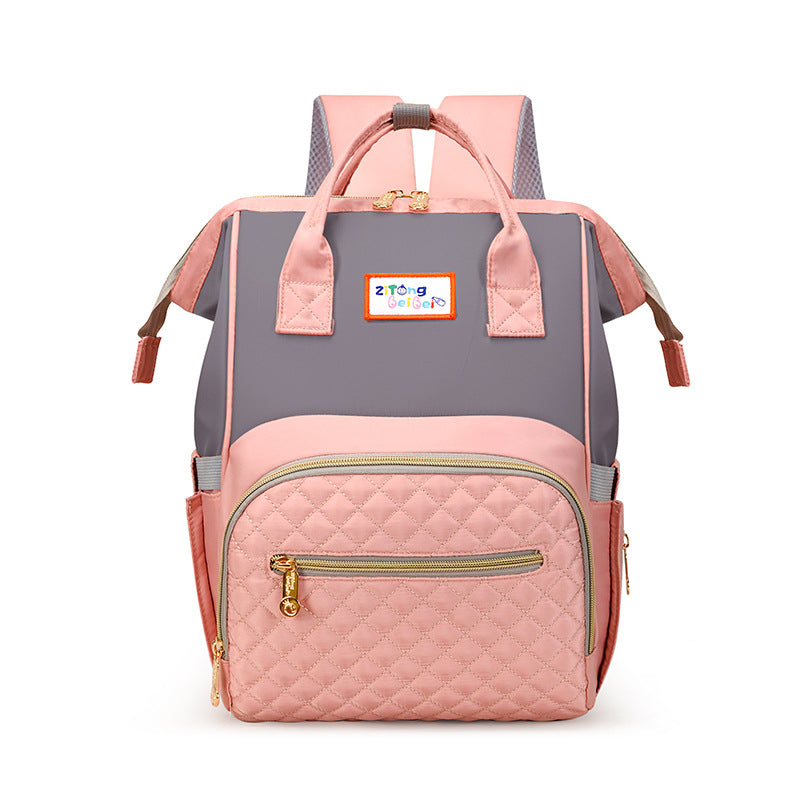 Multi-Functional Quilted Backpack