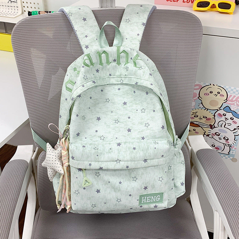 Star-Print School Backpack Stornfield