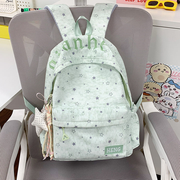 Star-Print School Backpack Stornfield