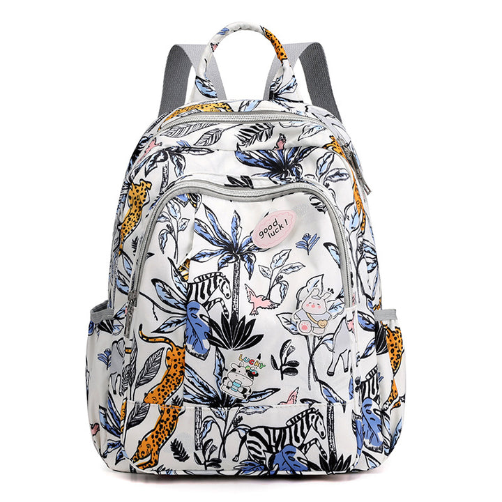 Fun Printed Multi-Compartment Backpack Stornfield