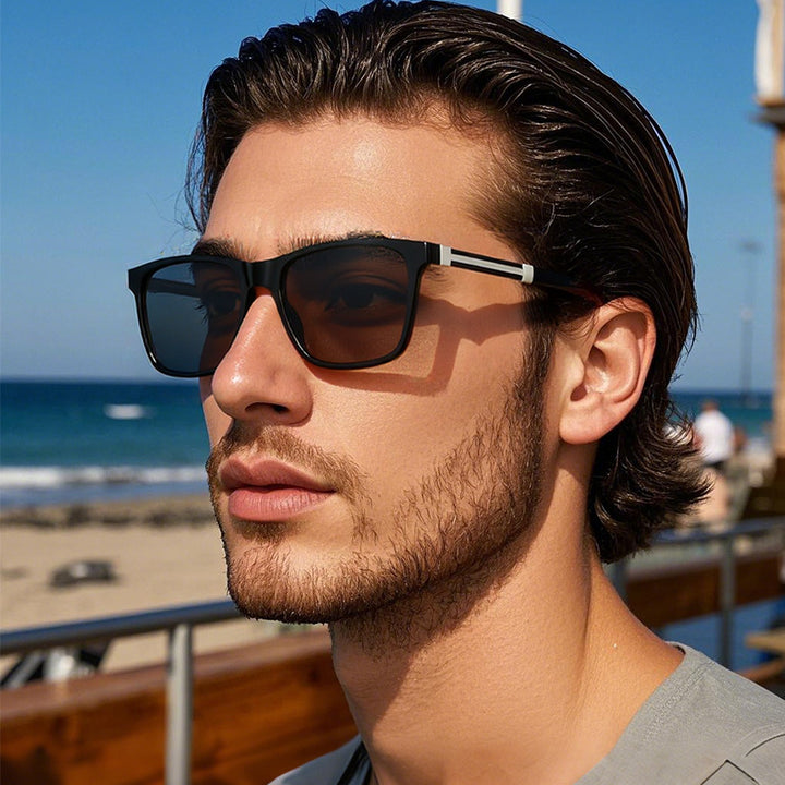 Men's Classic Square Frame Sunglasses Stornfield
