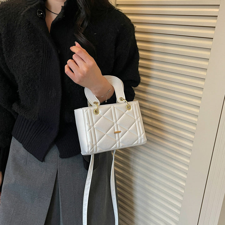 Quilted Mini Handbag with Dual Carry Options