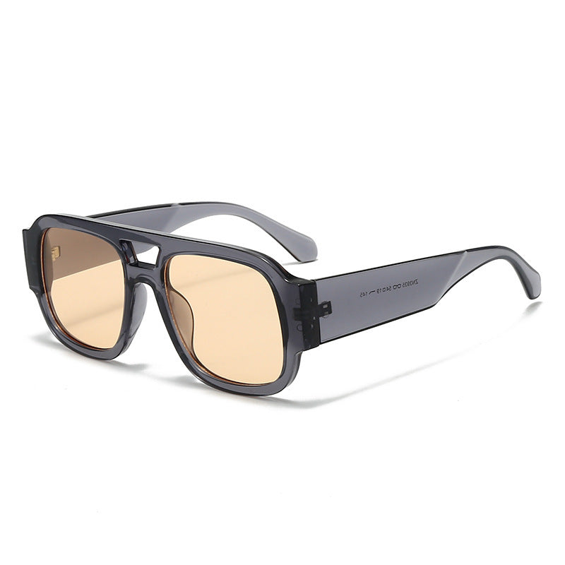 Unisex Bold Frame Retro Sunglasses Stornfield