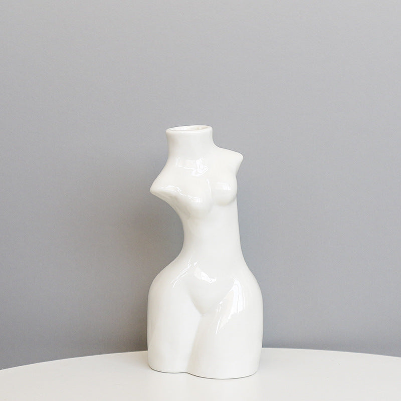 Sculptural Body-Shaped Vase Stornfeild