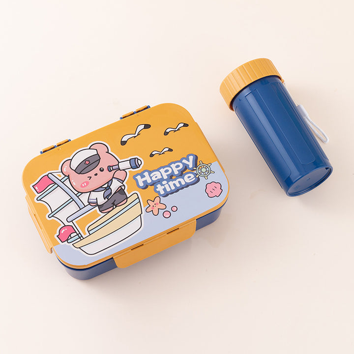 Cute Character Bento Lunch Box Set