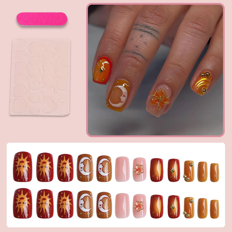Nail art set with creative summer designs Stornfield