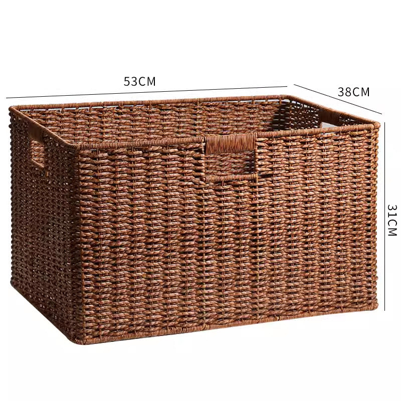 Natural Woven Storage Bin Stornfield
