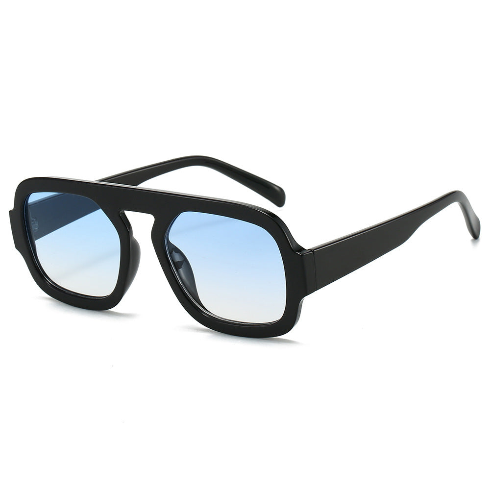 Oversized Geometric Lens Sunglasses Stornfield