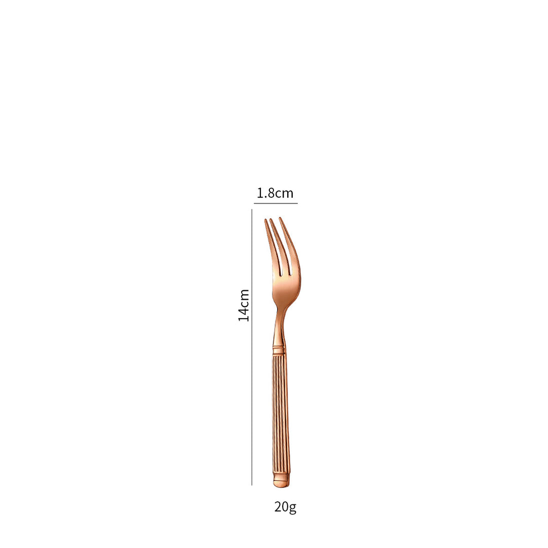 Elegant dessert spoon with exclusive surface design Stornfield