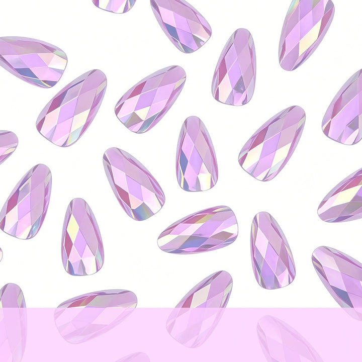 3D Geometric Pattern Nail Art Enhancements Stornfield