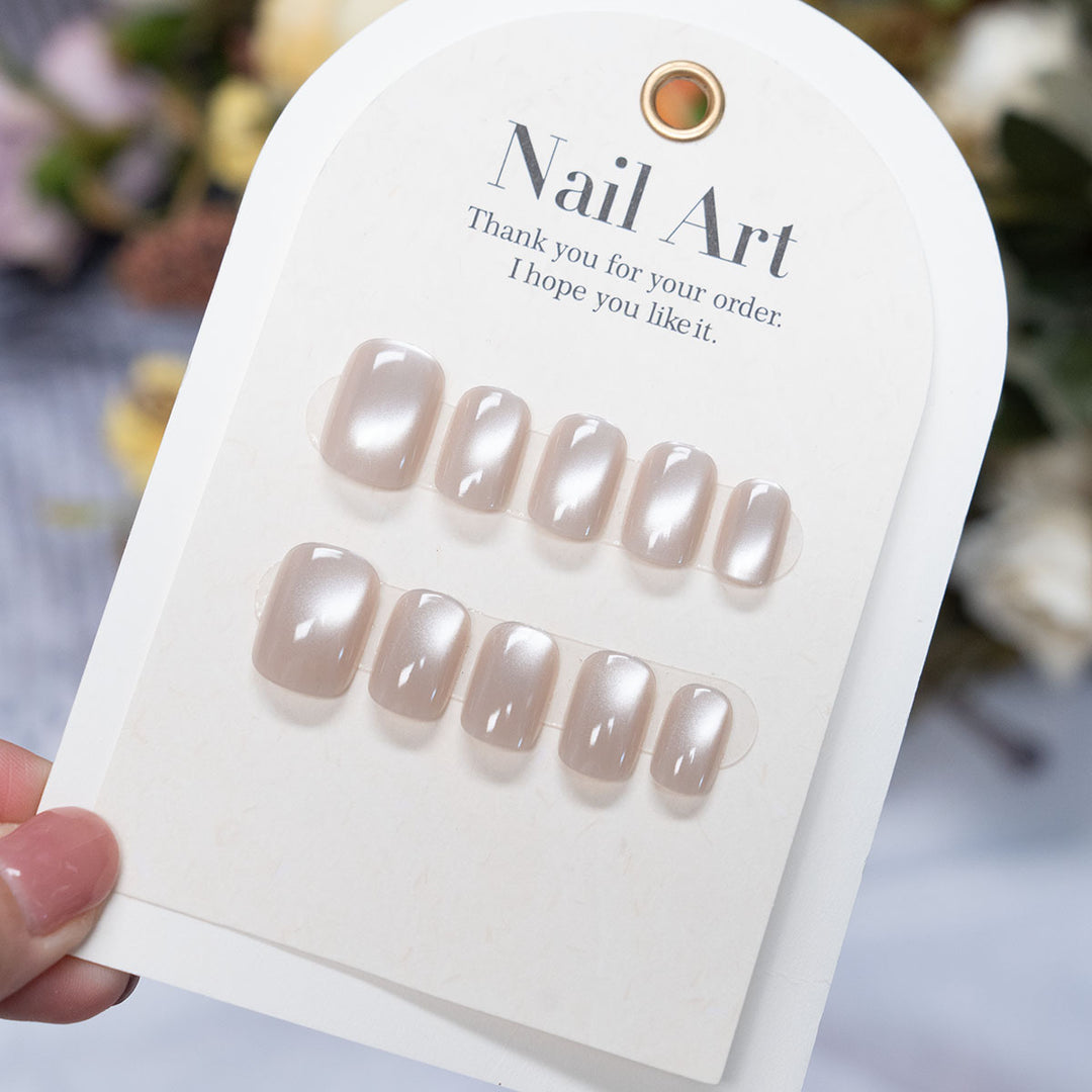 Premium High-Gloss Press-On Nail Set
