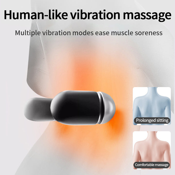 Ergonomic Massage Pillow With Integrated Usb Charging Function Stornfield