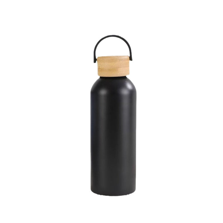 Women elegant and practical insulated bottle with bamboo lid Stornfield