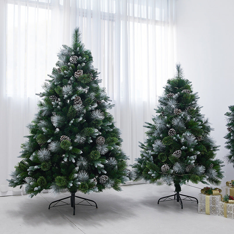 Adjustable Snow-Flocked Christmas Tree