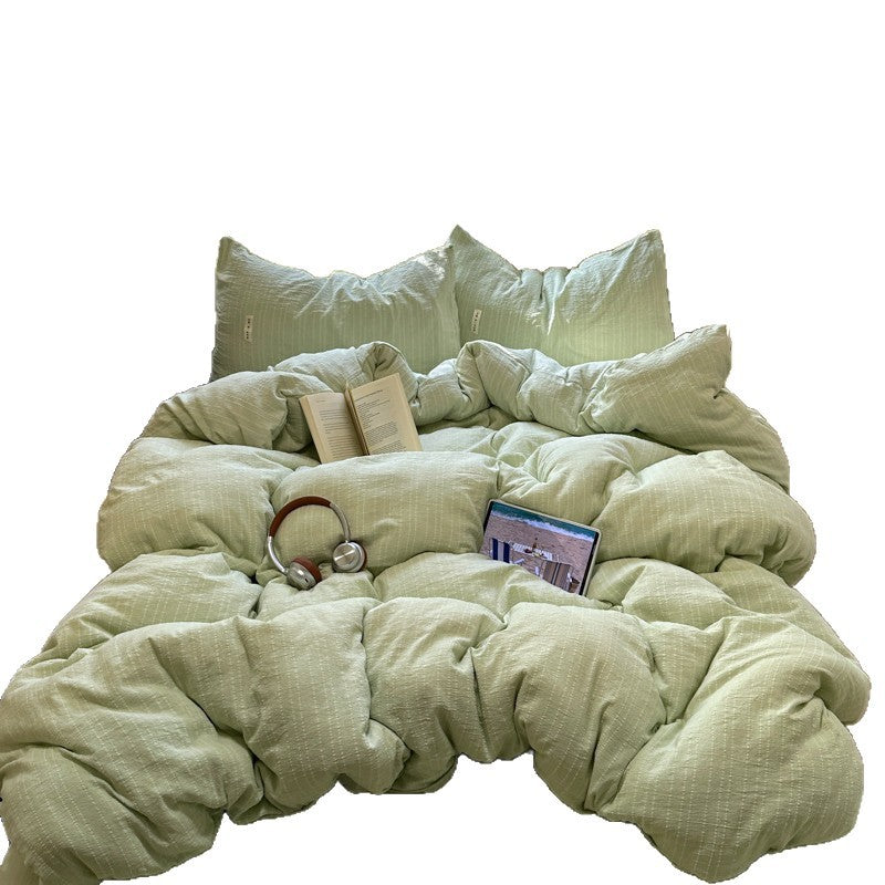 Elegant Textured Bedding Set
