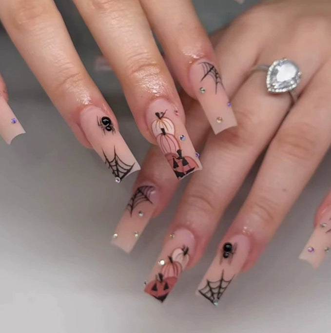 Halloween-Themed Decorative Nail Art Extensions Stornfield