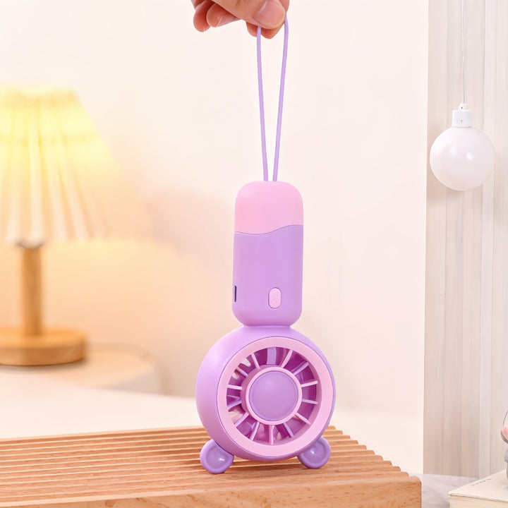 Ladies Portable Mini Handheld Fan with Cat Ears Stornfield