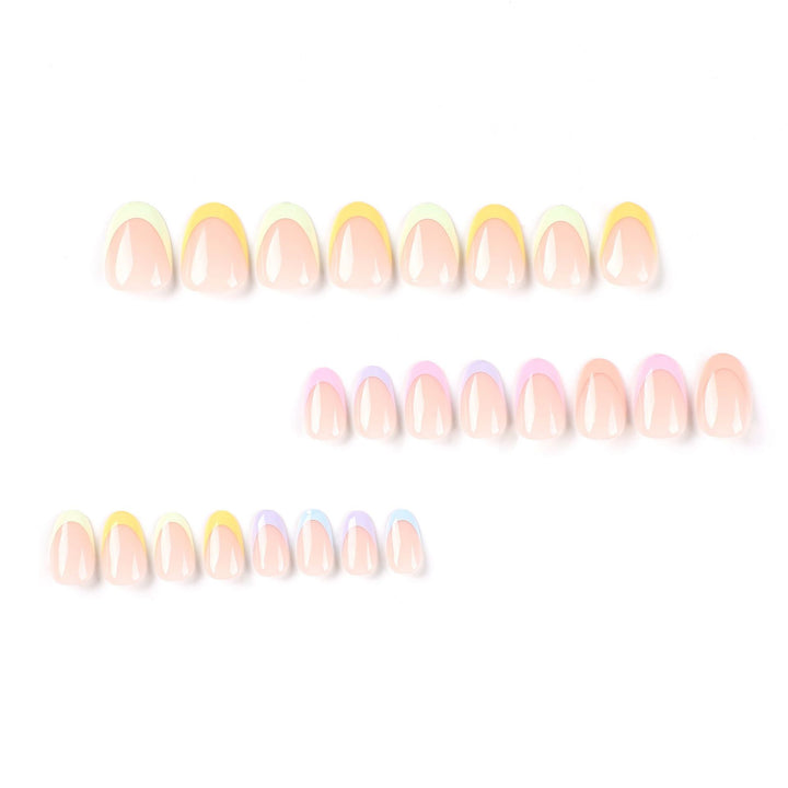 Artful nail extensions with elegant gradient and shine Stornfield
