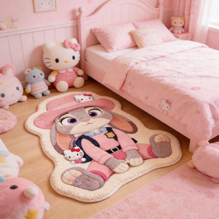 Cartoon-Themed Soft Area Rug