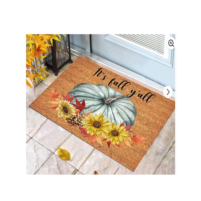 Halloween-Themed Decorative Doormat