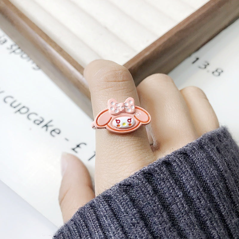 Playful ring with cheerful cartoon motif Stornfield