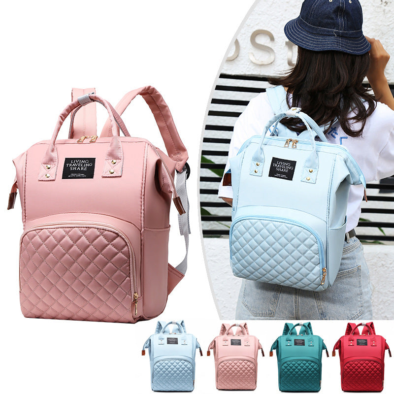 Quilted Multi-Functional Travel Backpack Stornfield