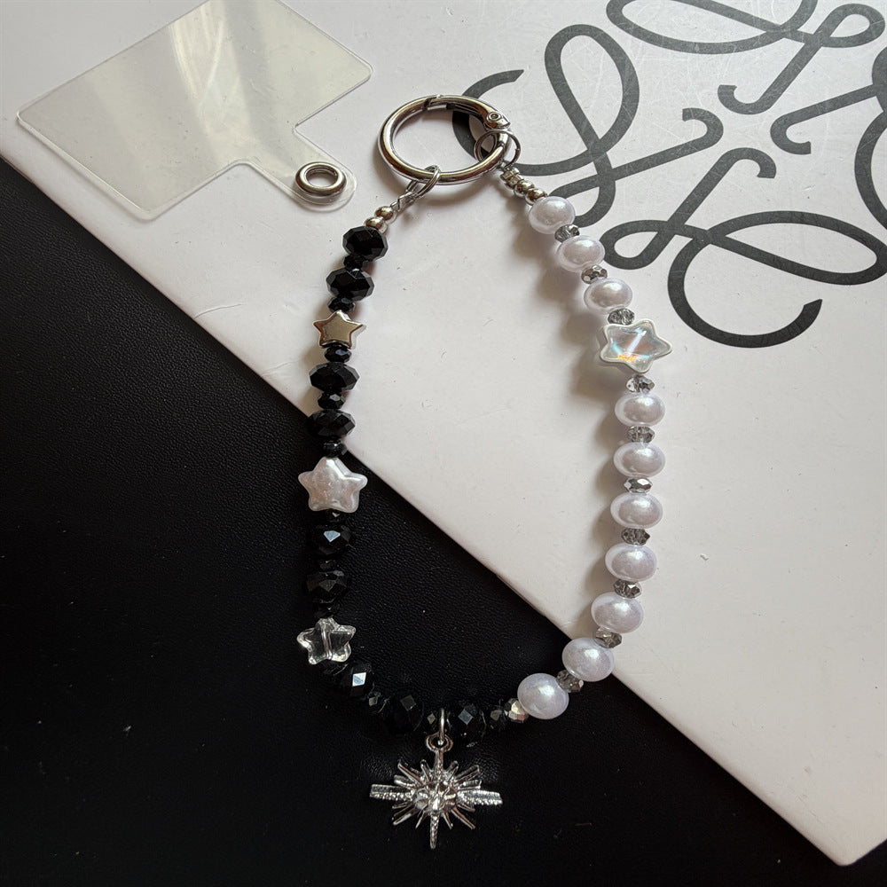 Elegant Beaded Charm Keychain Holder Stornfield