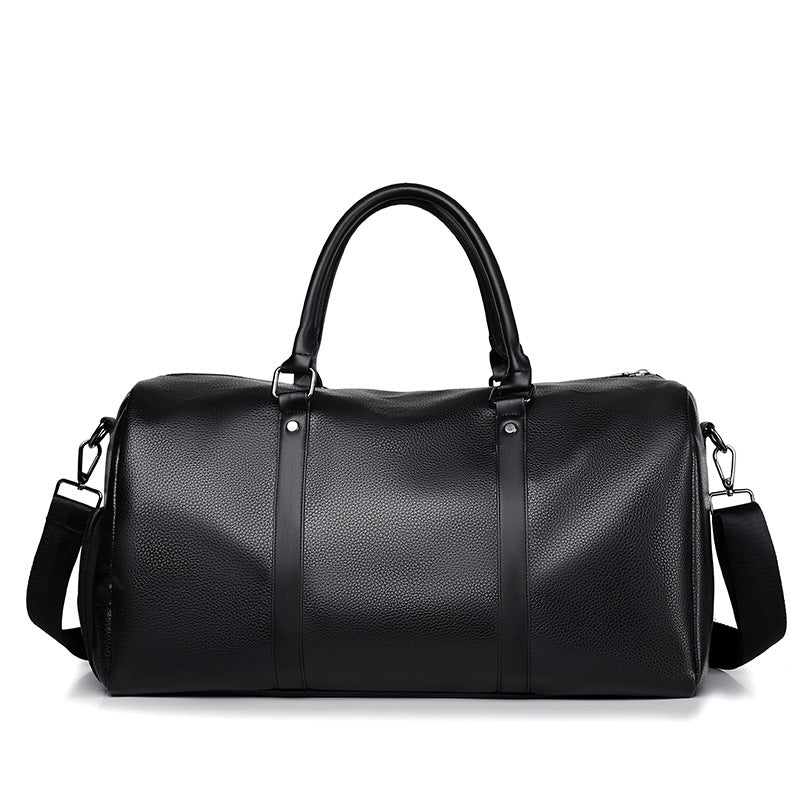 Premium Leather Travel Duffle Bag Stornfield