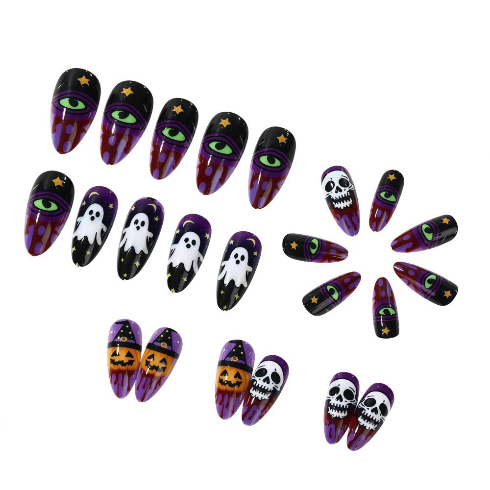 Creative Halloween-style artificial nails Stornfield