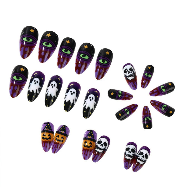 Creative Halloween-style artificial nails Stornfield