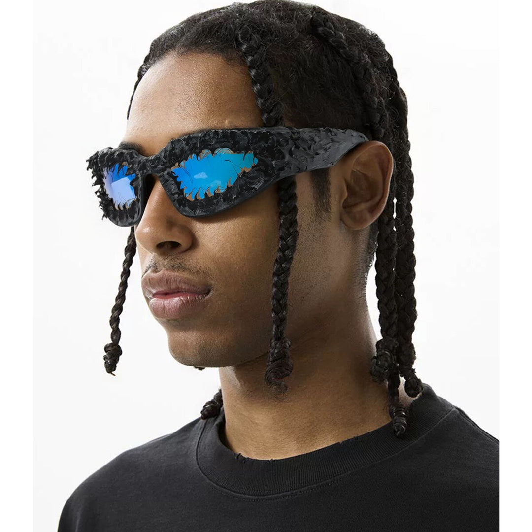 Ladies unique sports sunglasses in futuristic design Stornfield
