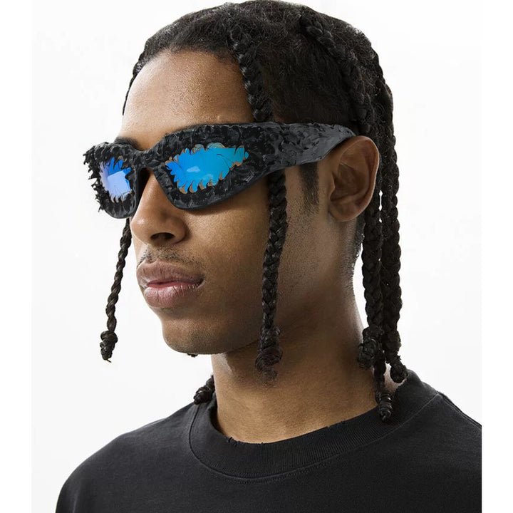 Ladies unique sports sunglasses in futuristic design Stornfield