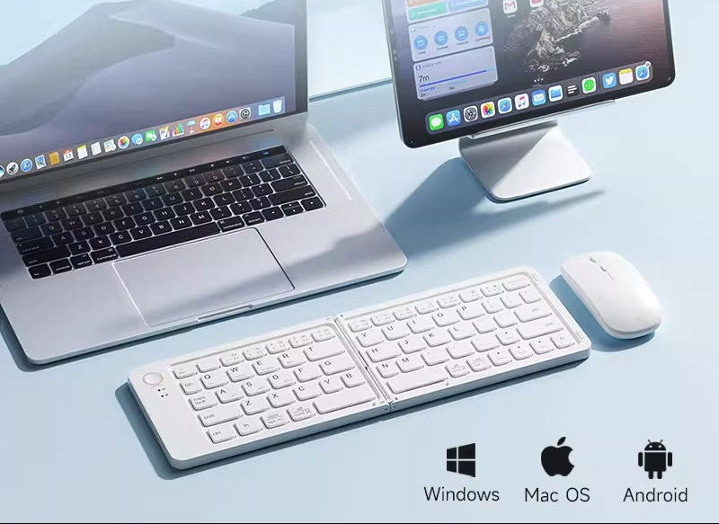 Foldable Bluetooth Keyboard and Mouse Combo Stornfield