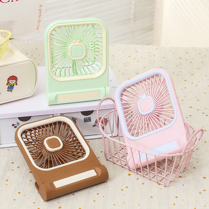 Ladies Portable Table Fan with Cat Design Stornfield