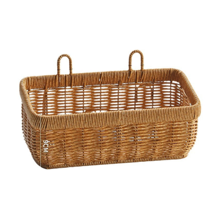 Handwoven Multi-Compartment Storage Basket Stornfield