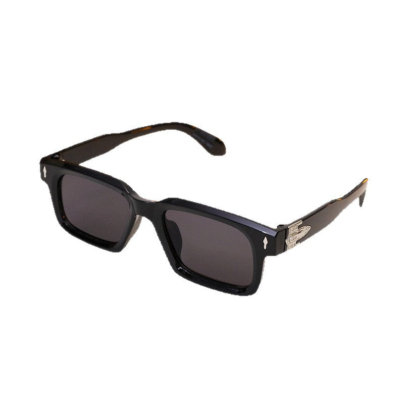 Ladies elegant rectangular sunglasses with special frame Stornfield